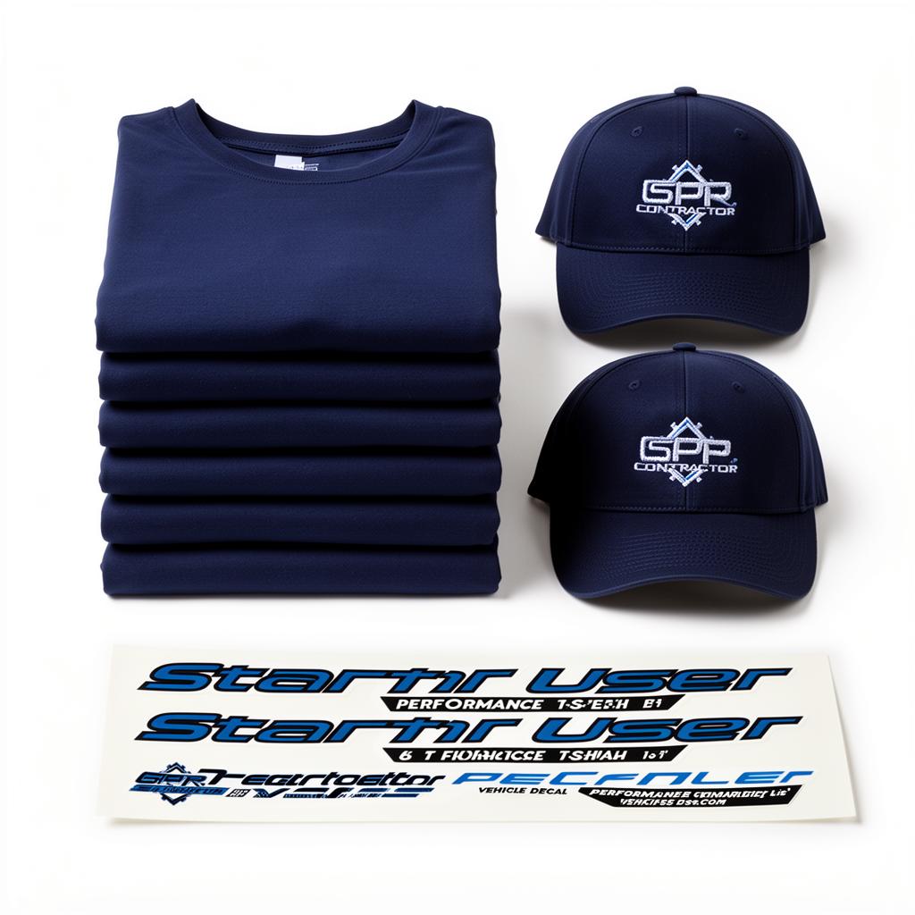 Starter Crew Kit - 6 tees, 2 hats, 1 decal